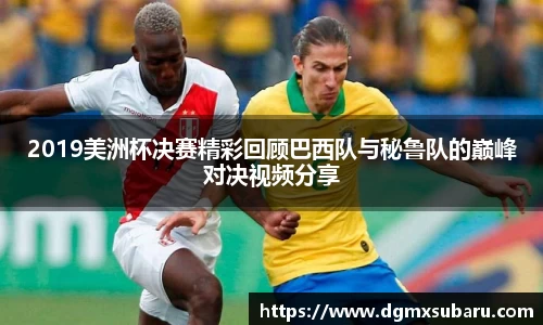 2019美洲杯决赛精彩回顾巴西队与秘鲁队的巅峰对决视频分享